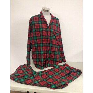 Target Plaid Pajama Set Flannel Sleepwear Mens 2XL